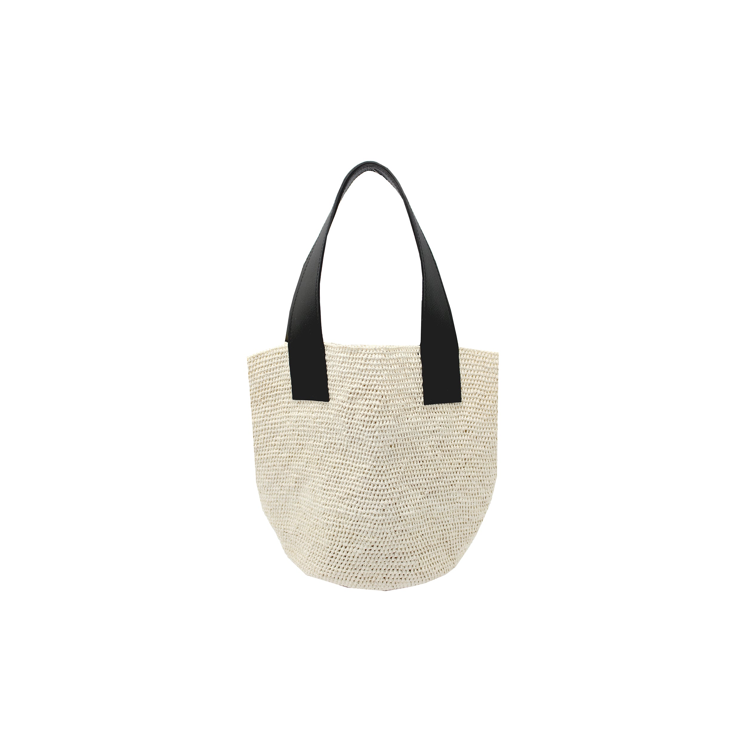 Detailed Medium Woven Woven Straw Bag